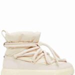 Ghete de Iarna Moncler Altive Mid Snow Boots Cream