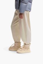 Ghete de Iarna Moncler Altive Mid Snow Boots Cream - imagine 6