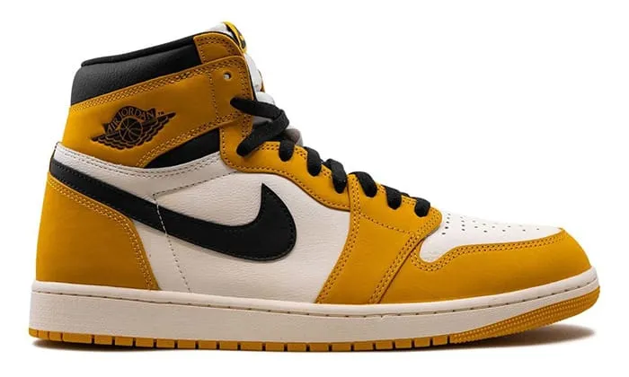 smart sneakers air jordan 1 retro high og yellow ochre smart sneakers 4