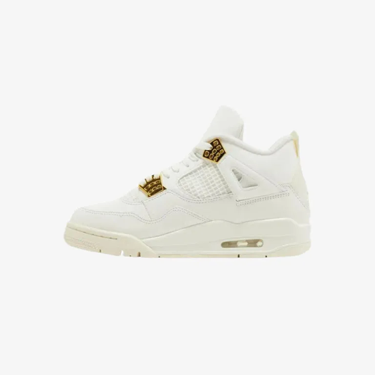 air jordan 4 retro metalic gold smart sneakers 2 1