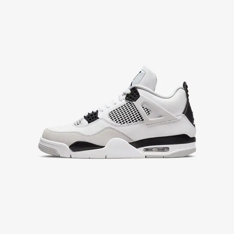 smart sneakers 1 Air Jordan 4 Retro Military Black