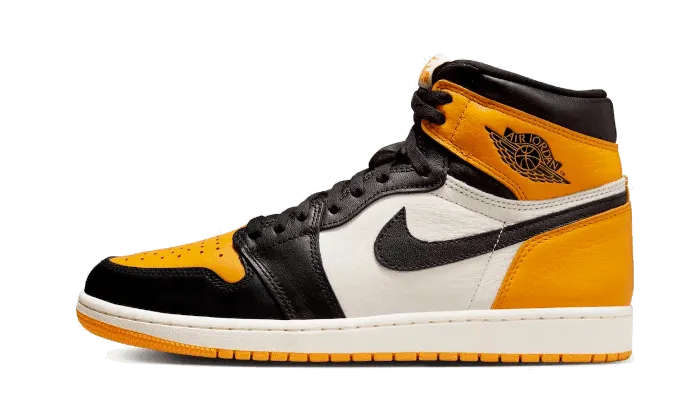 smart sneakers air jordan 1 high taxi yellow toe smart sneakers