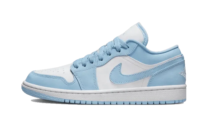 smart sneakers air jordan 1 low aluminium ice blue smart sneakers