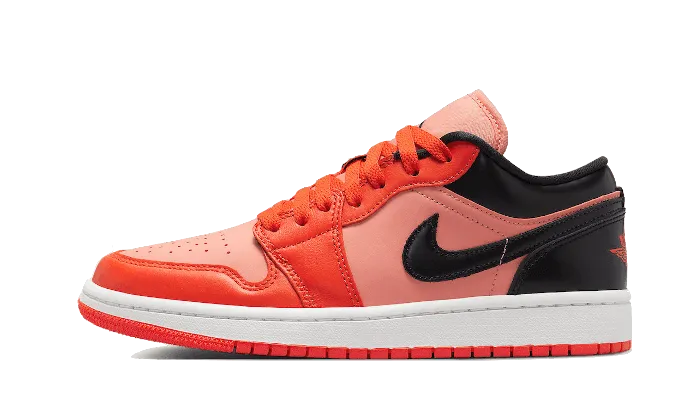 smart sneakers air jordan 1 low orange black smart sneakers