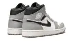 Air Jordan 1 Mid Light Smoke Grey Anthracite - imagine 3