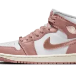 smart sneakers air jordan 1 mid red stardust smart sneakers 2