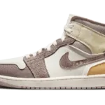 smart sneakers air jordan 1 mid se craft sail taupe haze smart sneakers 1