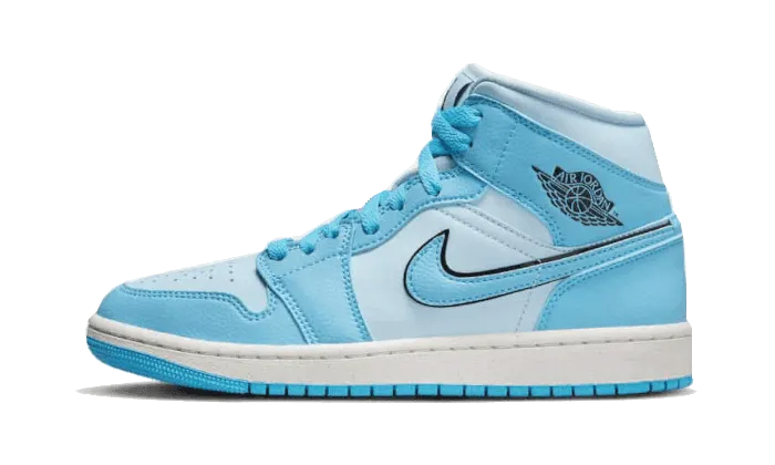 smart sneakers air jordan 1 mid se ice blue smart sneakers 1