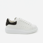 Alexander McQueen Oversized Sneaker – White/ Black Crystals